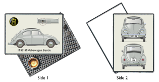 VW Beetle 1957-59 Pocket Lighter